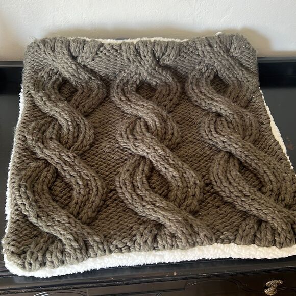 Pottery Barn Cable Knit Pillow Cover